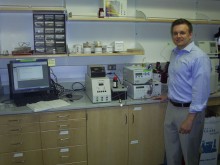 Prof. Christopher Bielawski and the Malvern Viscotek system at The University of Texas at Austin